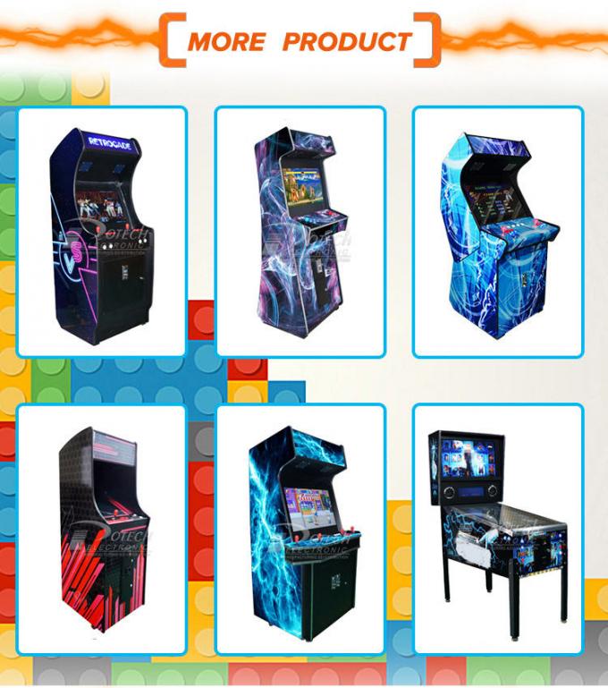 El precio de fábrica los juegos verticales de fichas de arcada de 19 pulgadas trabaja a máquina el juego retro de la arcada clásica para el centro de juego de la diversión
