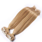 Brasileño derecho acortado en el Blonde de oro de las extensiones del pelo para la mujer
