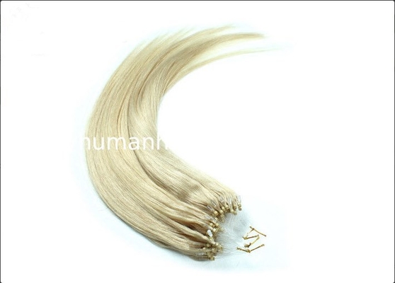 613 Color Micro Ring Human Hair Extensions Straight / Body Wave Human Hair Extension