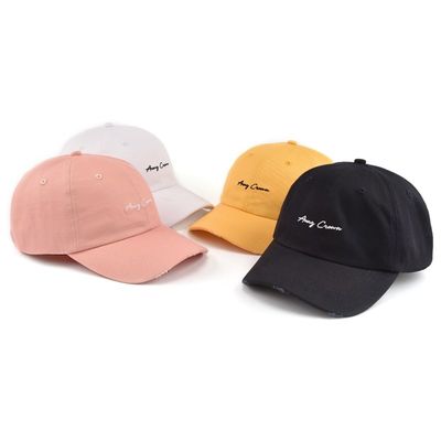 Hip Hop negro imprimió la impresión y el logotipo adaptables de la gorra de béisbol