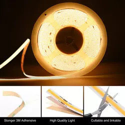 Tira armoniosa de alta densidad llevada flexible del Ra 90 LED de la luz de tira de la tira 2700k-6500k del LED