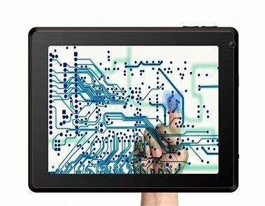 Interfaz antropomecánico del tacto ScreenUG330H-SS4 de Hmi Lcd de la fabricación de China pequeño
