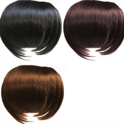 El negro y Brown enredan a Remy Virgin Hair Fringe Wig libre 100%